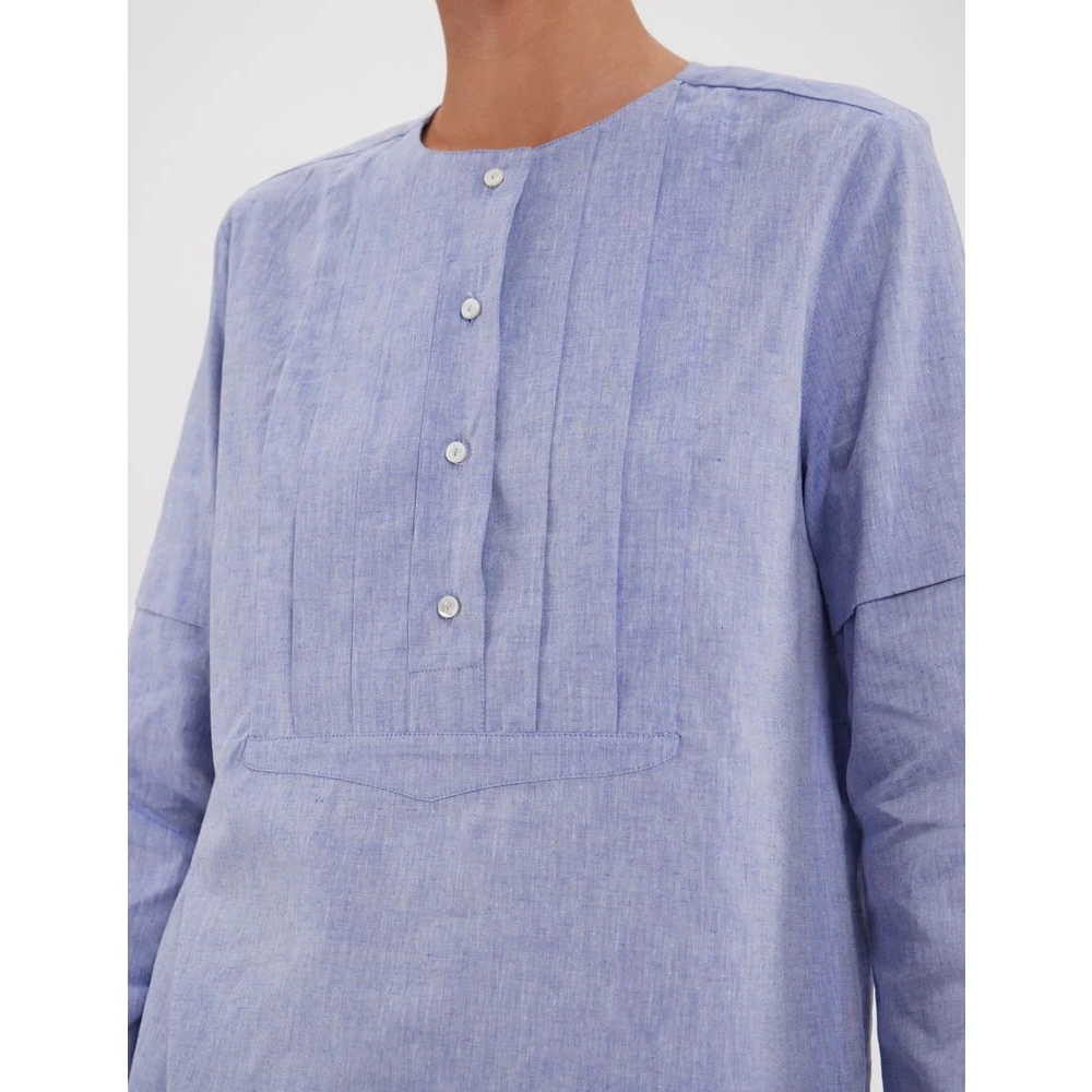 Ines De La Fressange Paris Blouses & Shirts Blue Dames