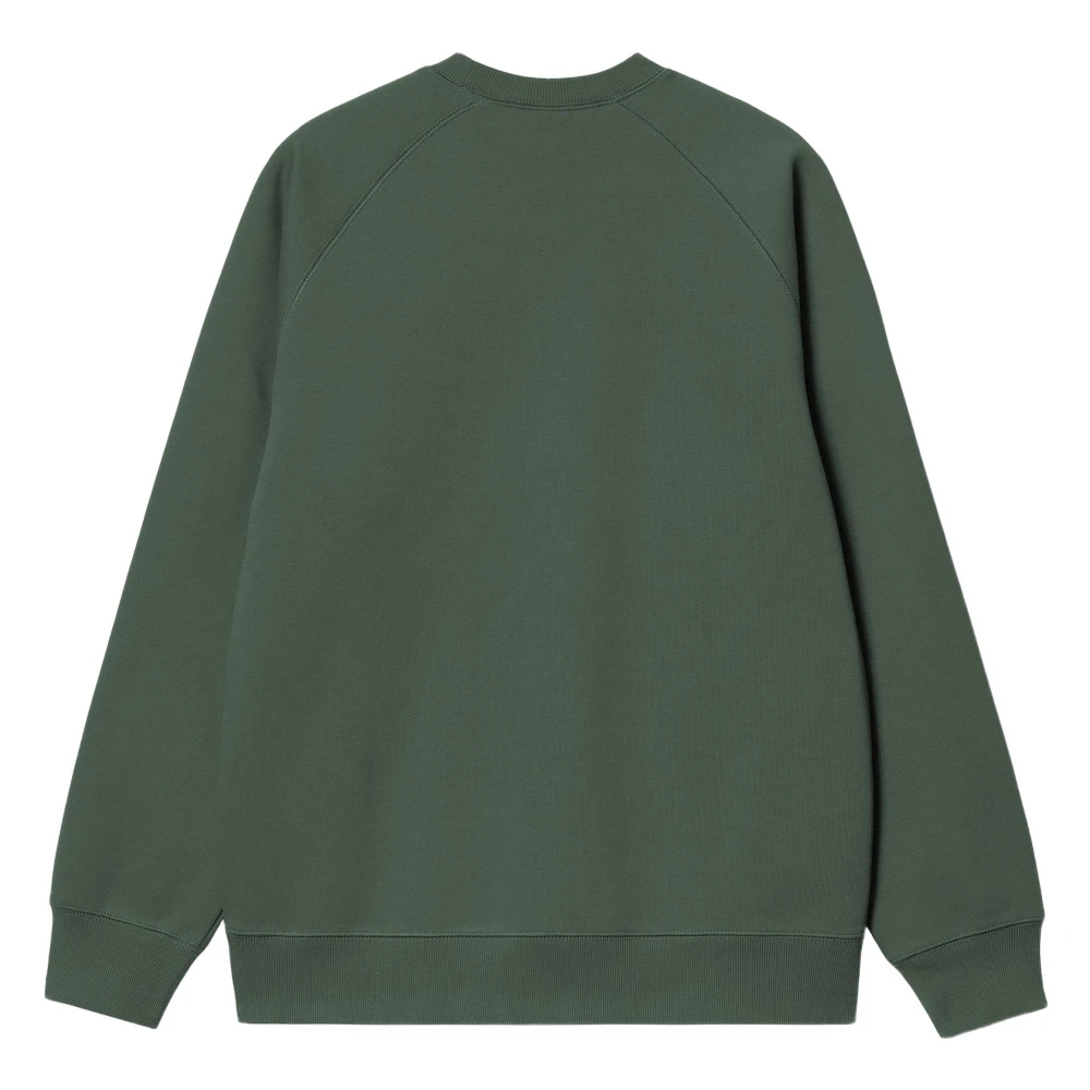 Carhartt WIP Chase Sweat Hoodie Green Heren