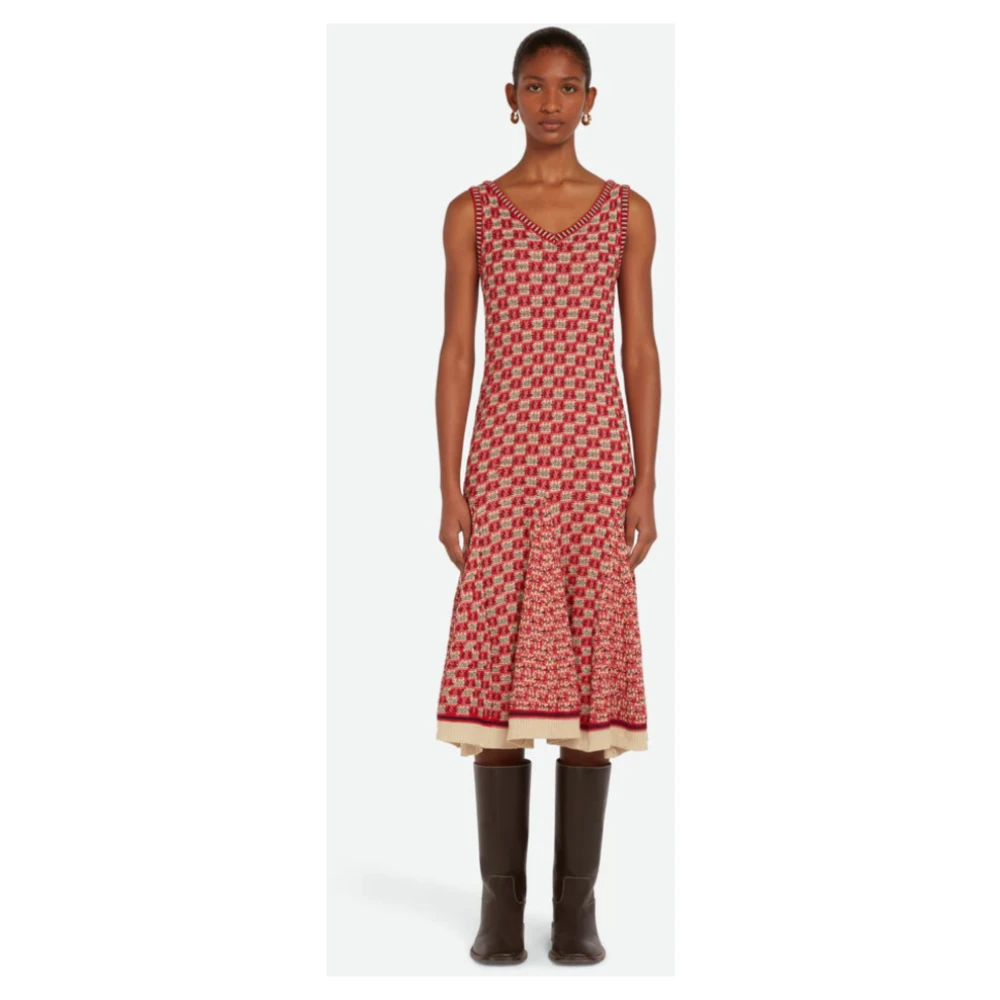 Wales Bonner Midi Dresses Red Dames