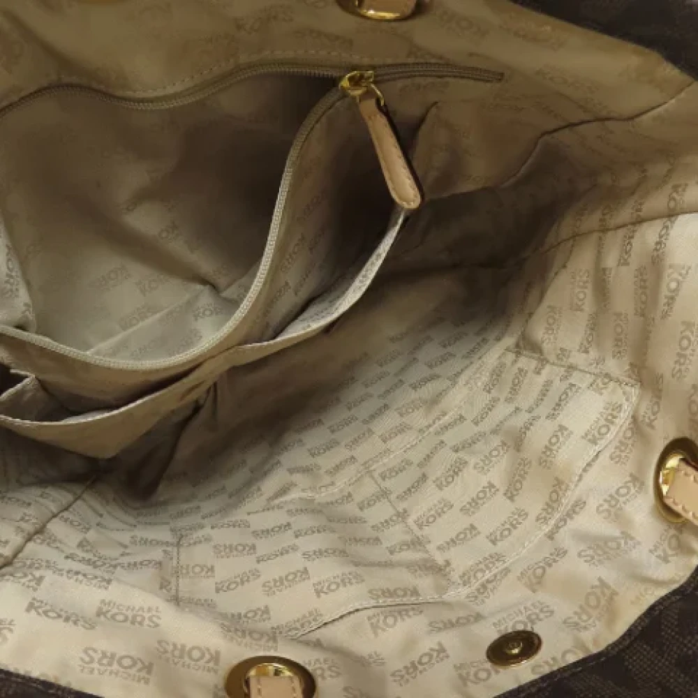Michael Kors Pre-owned Plastic shoulder-bags Brown Dames