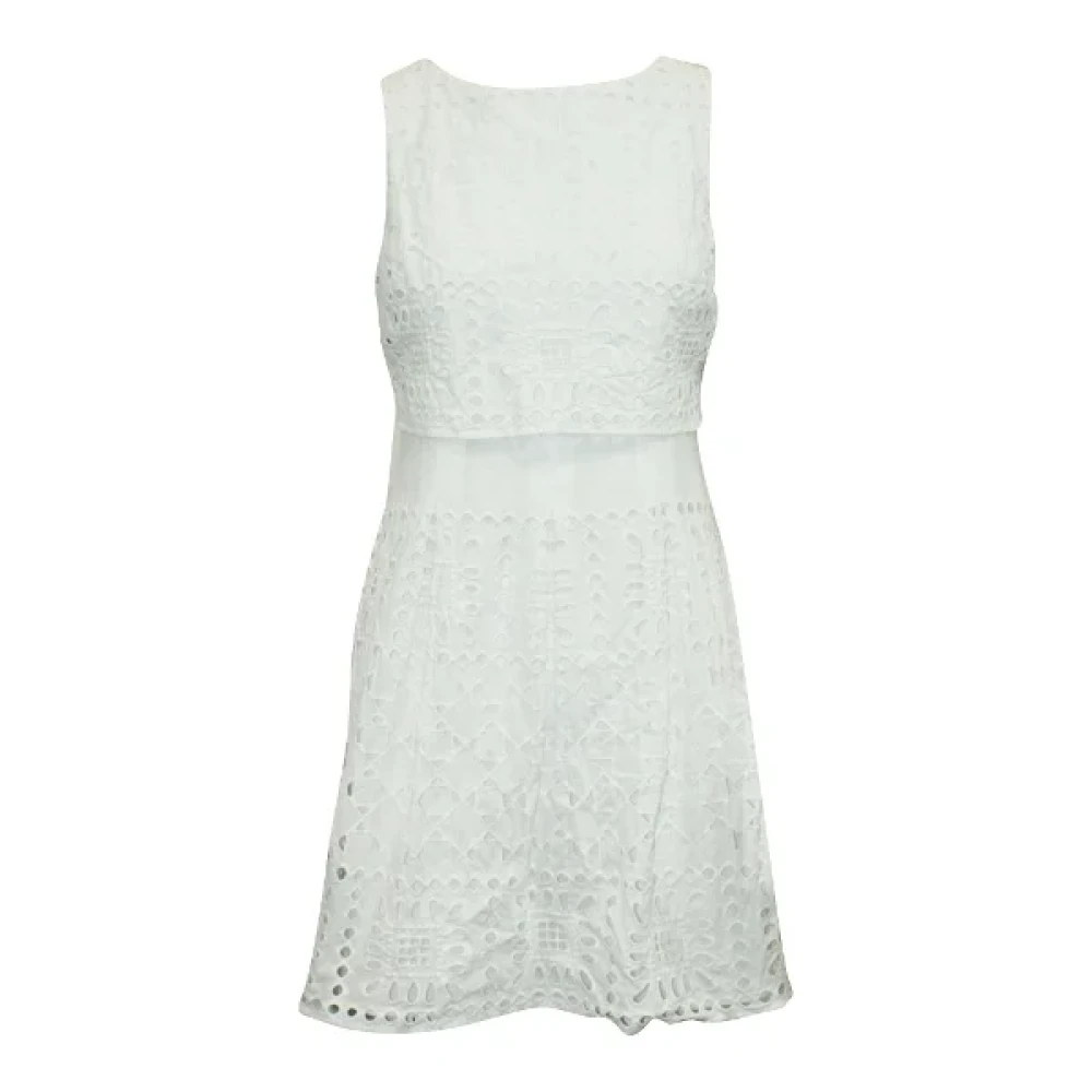 Ralph Lauren Pre-owned Cotton dresses White Dames