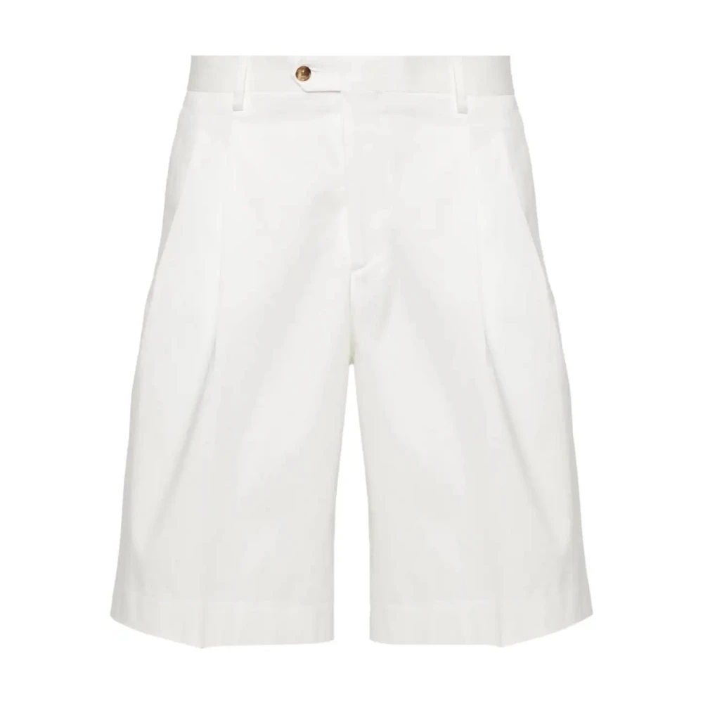 Lardini Witte Shorts Ss24 White Heren