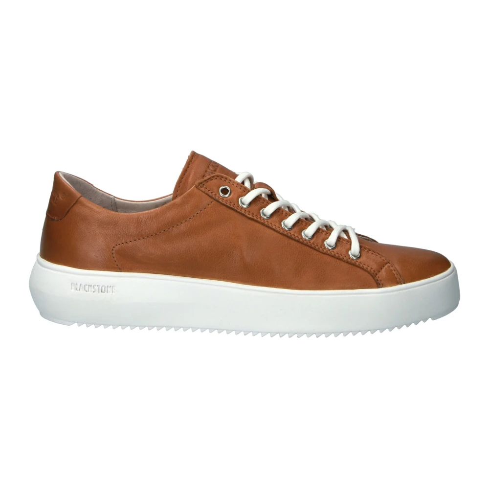 Blackstone Morgan Lage Sneakers Heren Schoenen Bruin