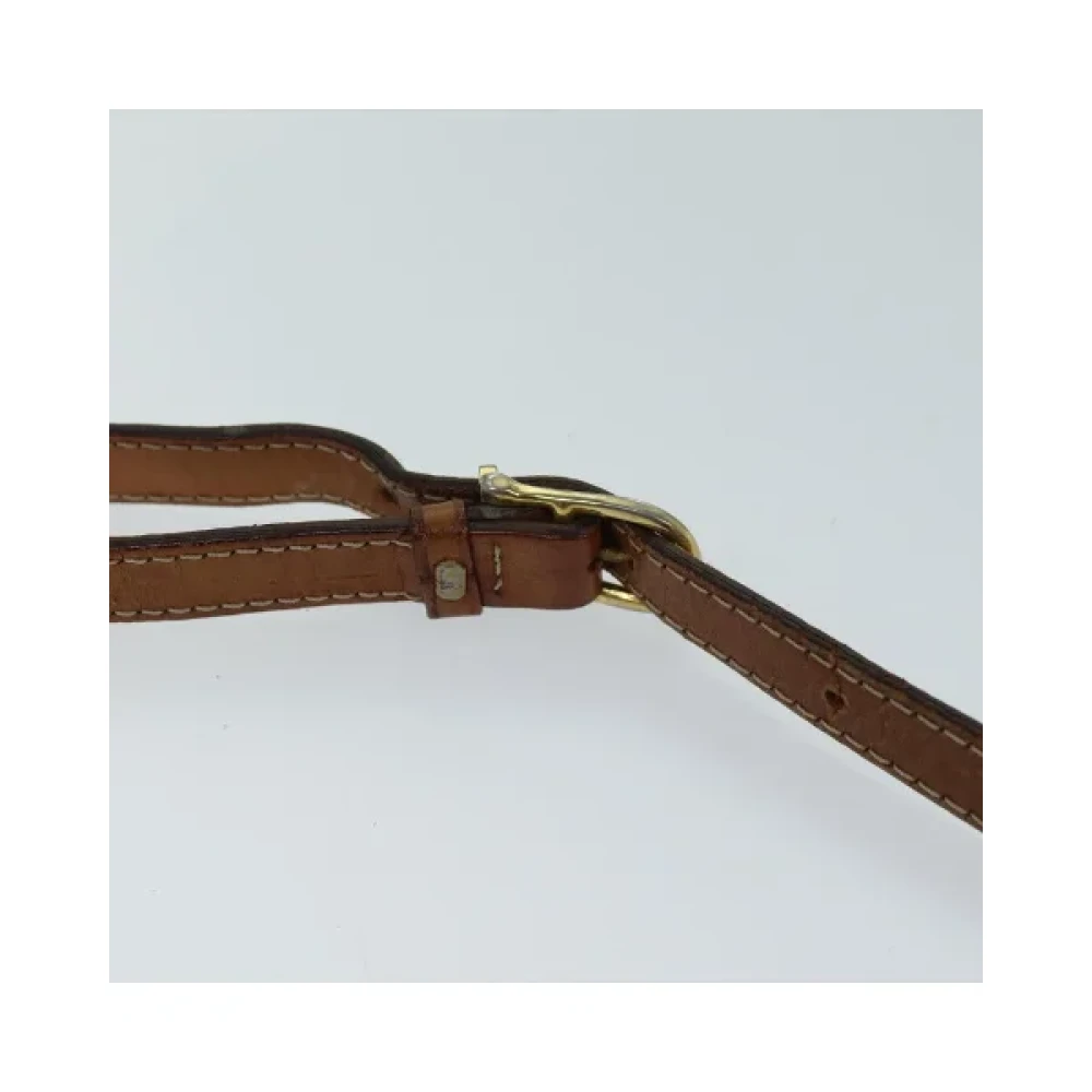 Celine Vintage Pre-owned Canvas backpacks Brown Dames