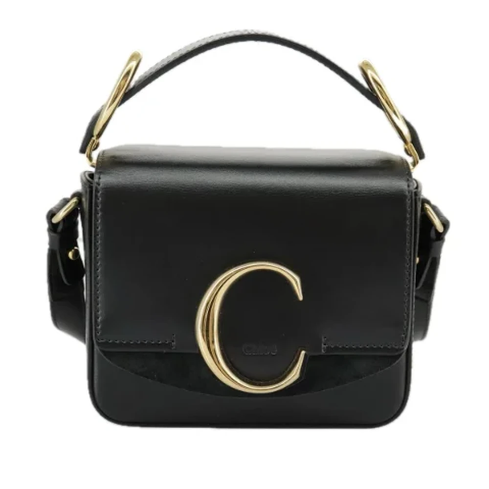 Chloé Pre-owned Leather handbags Black Dames