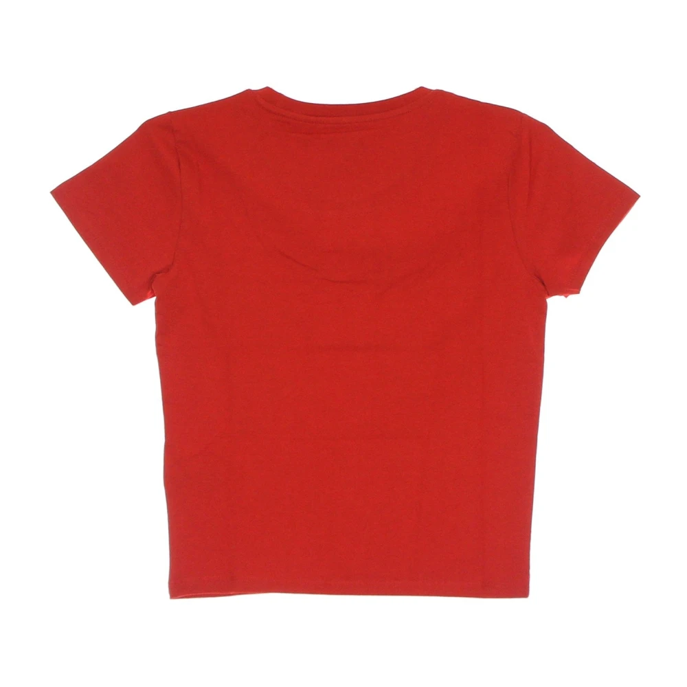 Karl Kani Rode Signature Korte Mouw T-shirt Red Dames