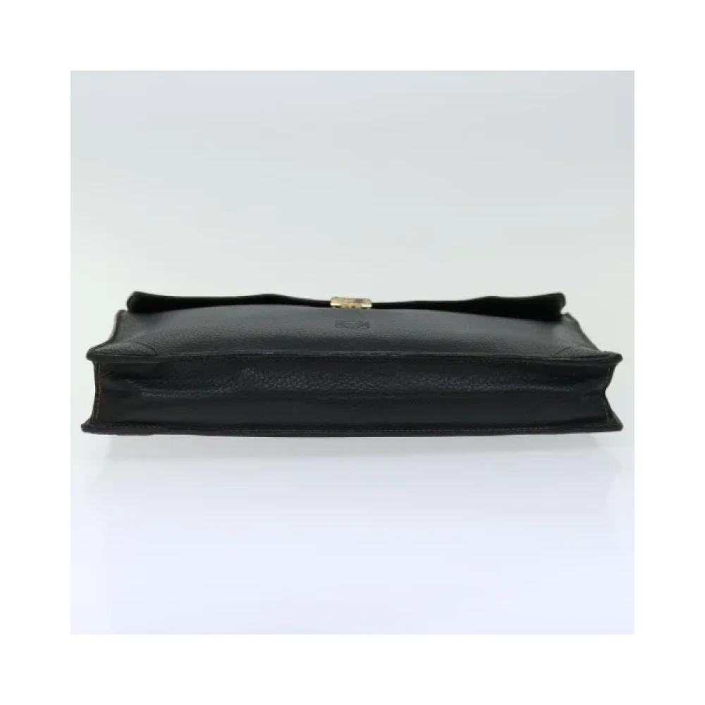 Loewe Pre-owned Leather handbags Black Dames