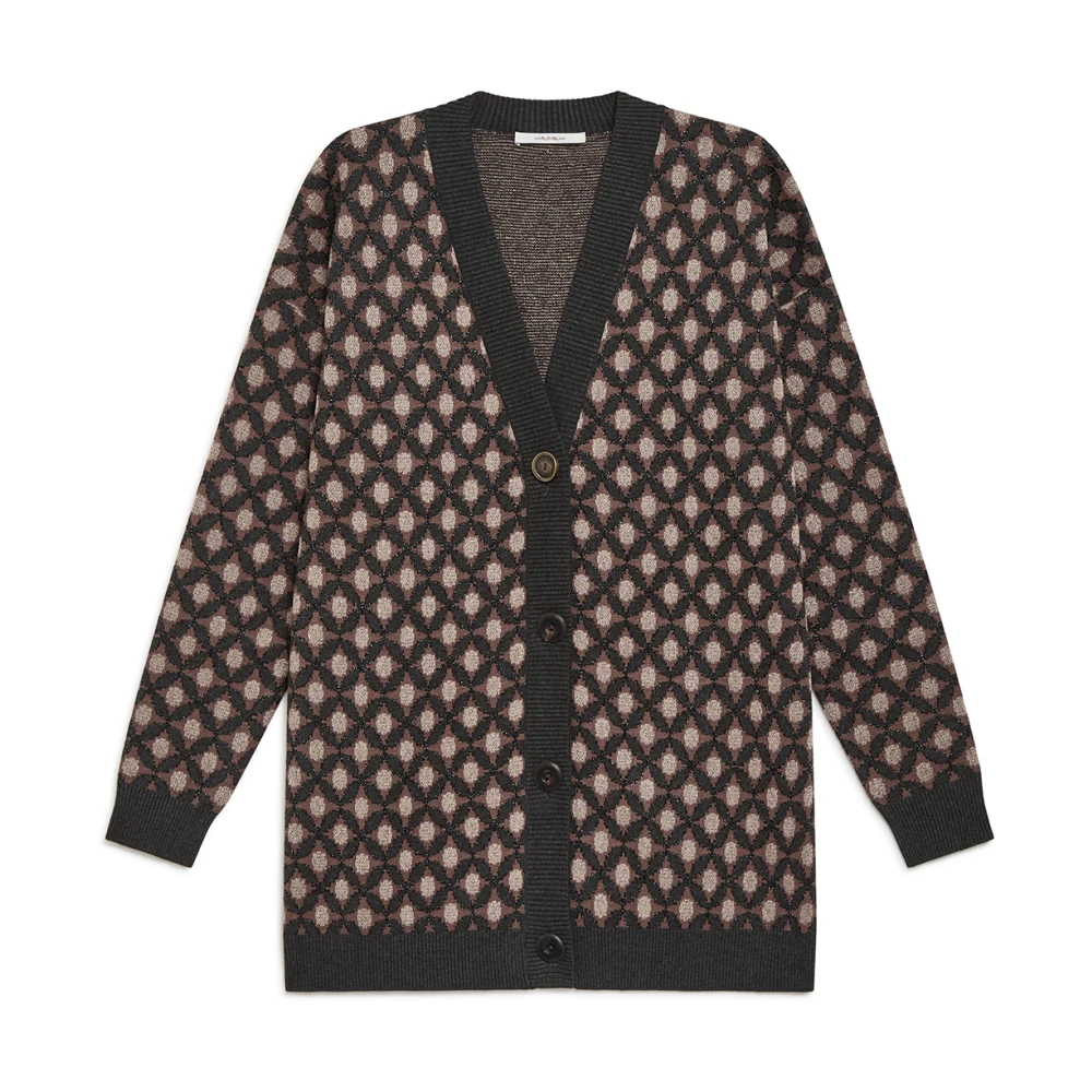Maliparmi Pois Jacquard Vest Gray Dames