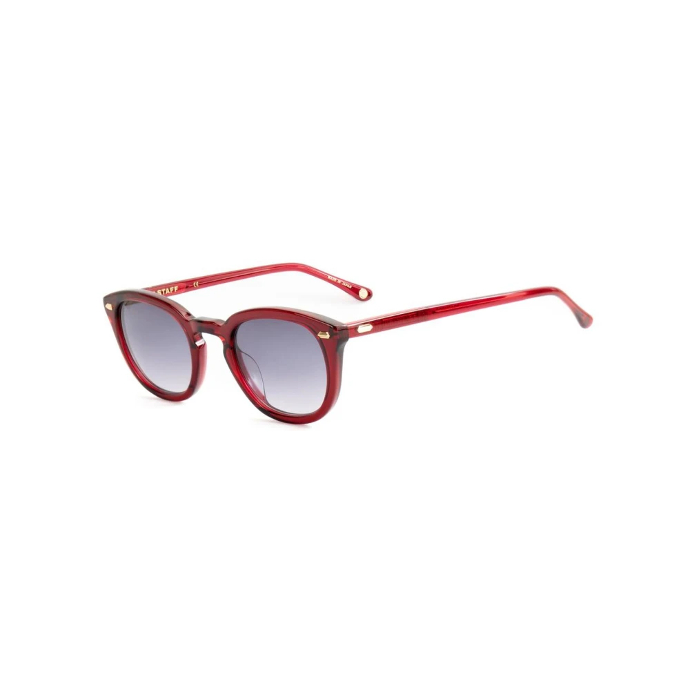 Belstaff Women's Red Acetate Square Frame Sunglasses