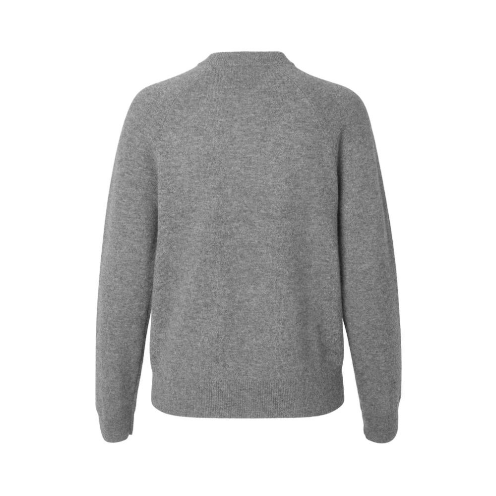 Samsøe Boston o-neck 6304 Knitwear Gray Dames