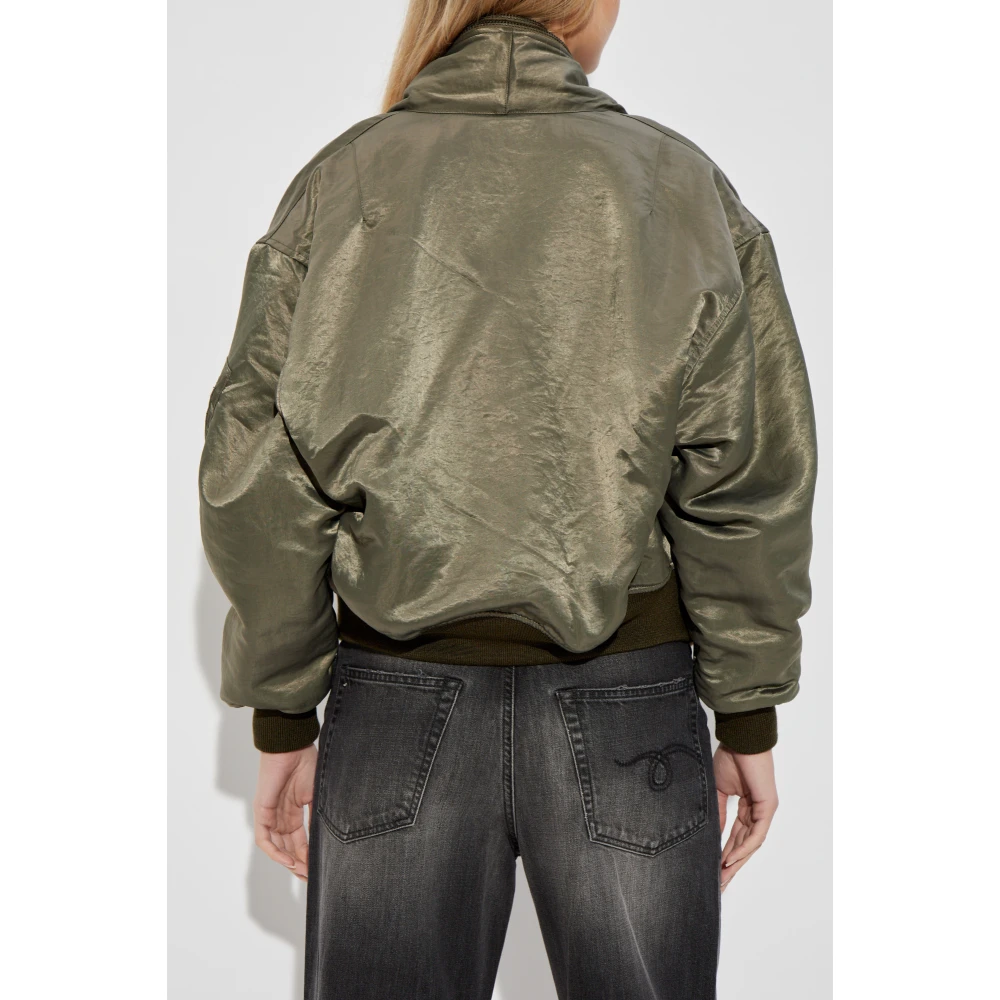 R13 Jas met Zakken Green Dames