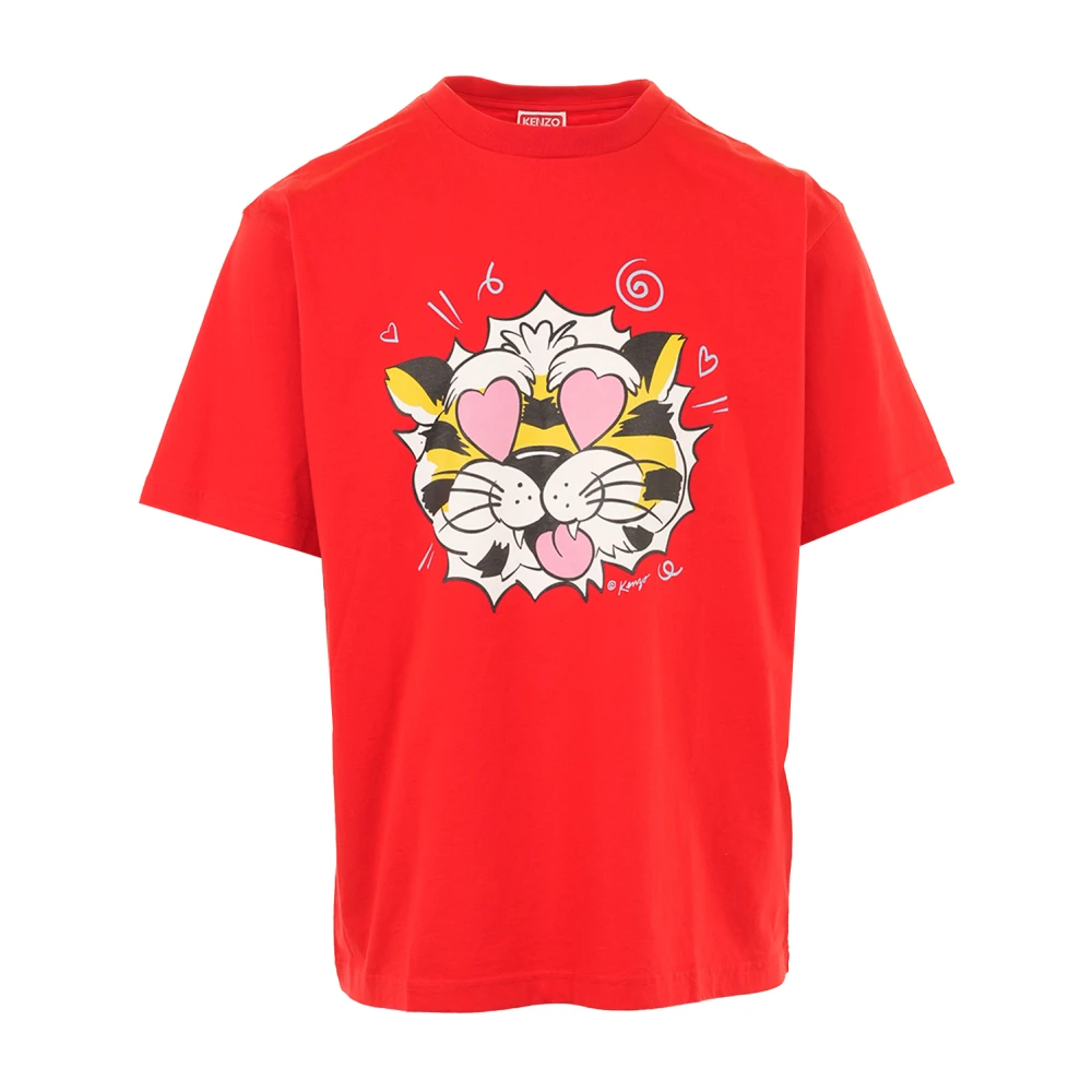 Kenzo Herr Röd Toppar M, T-Shirts