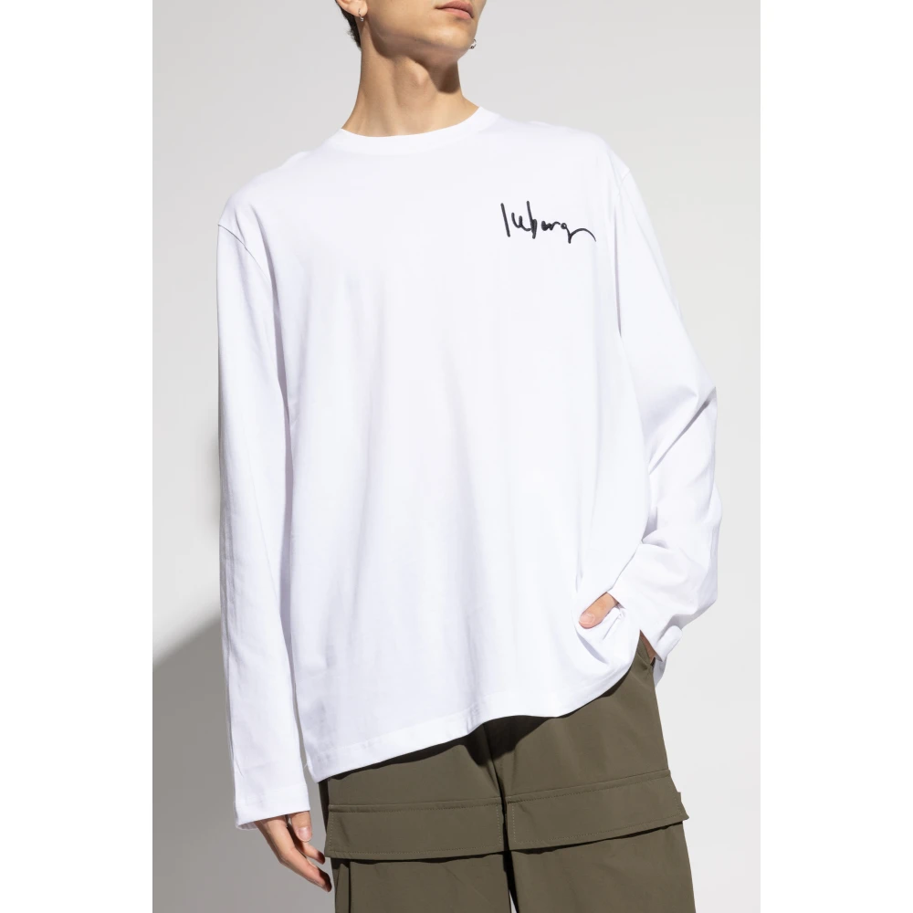 Iceberg T-shirt met logo White Heren