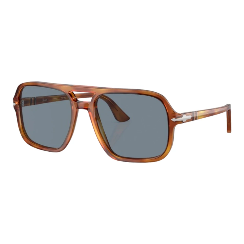 Persol Men's Blue Terra Di Siena Lens Sunglasses