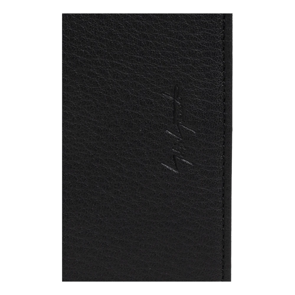 Yohji Yamamoto Kaarthouder uit de Discord-collectie Black Unisex