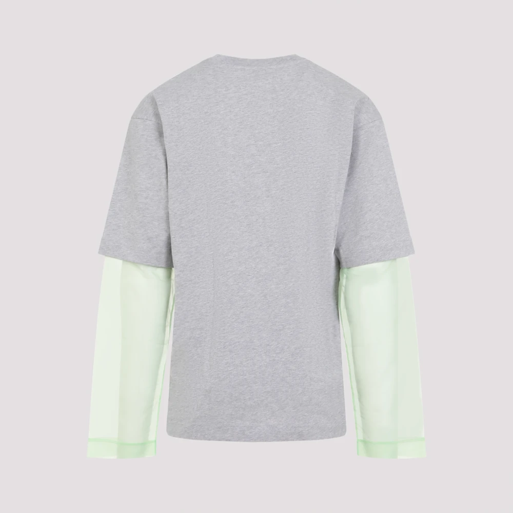 Dries Van Noten Grijze T-shirt voor mannen Gray Heren