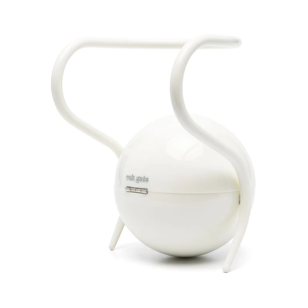 Cult Gaia Parel Witte Schoudertas White Dames