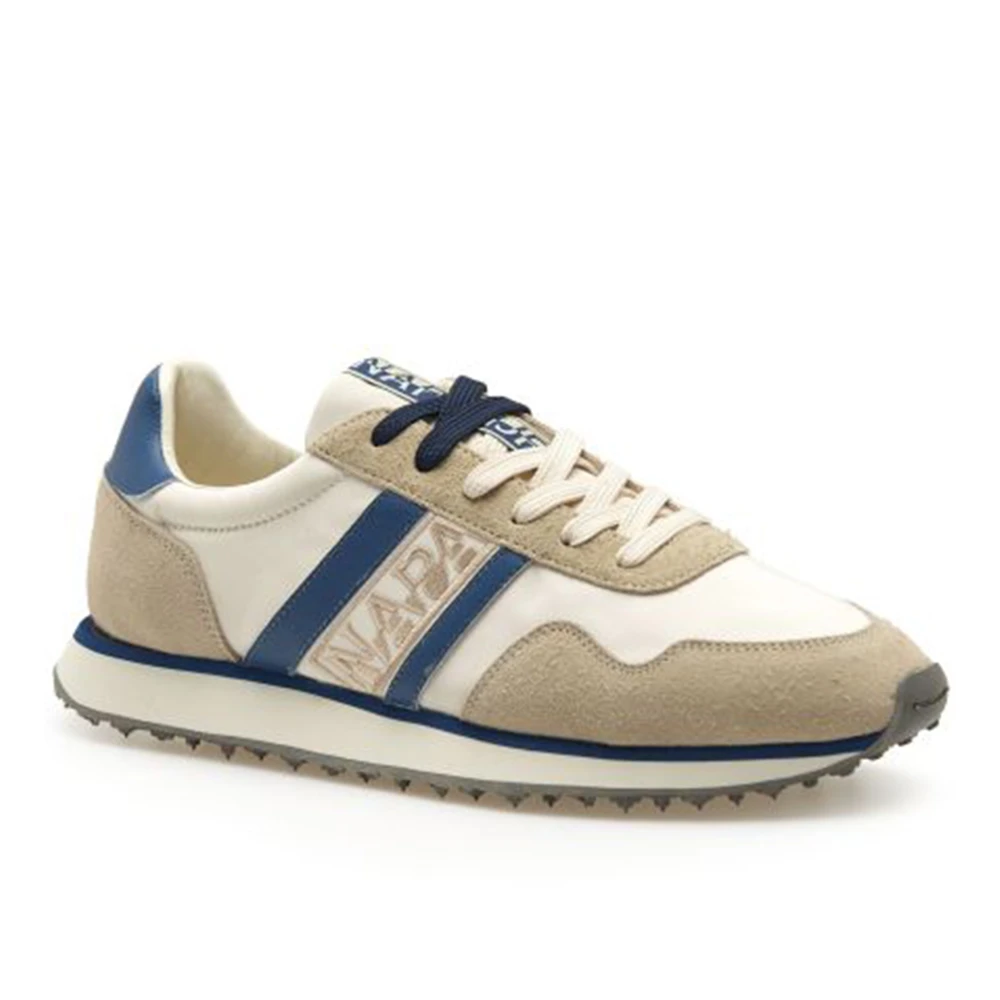 Napapijri MI3 Suede/Nylon Sneaker Heren Schoenen Beige