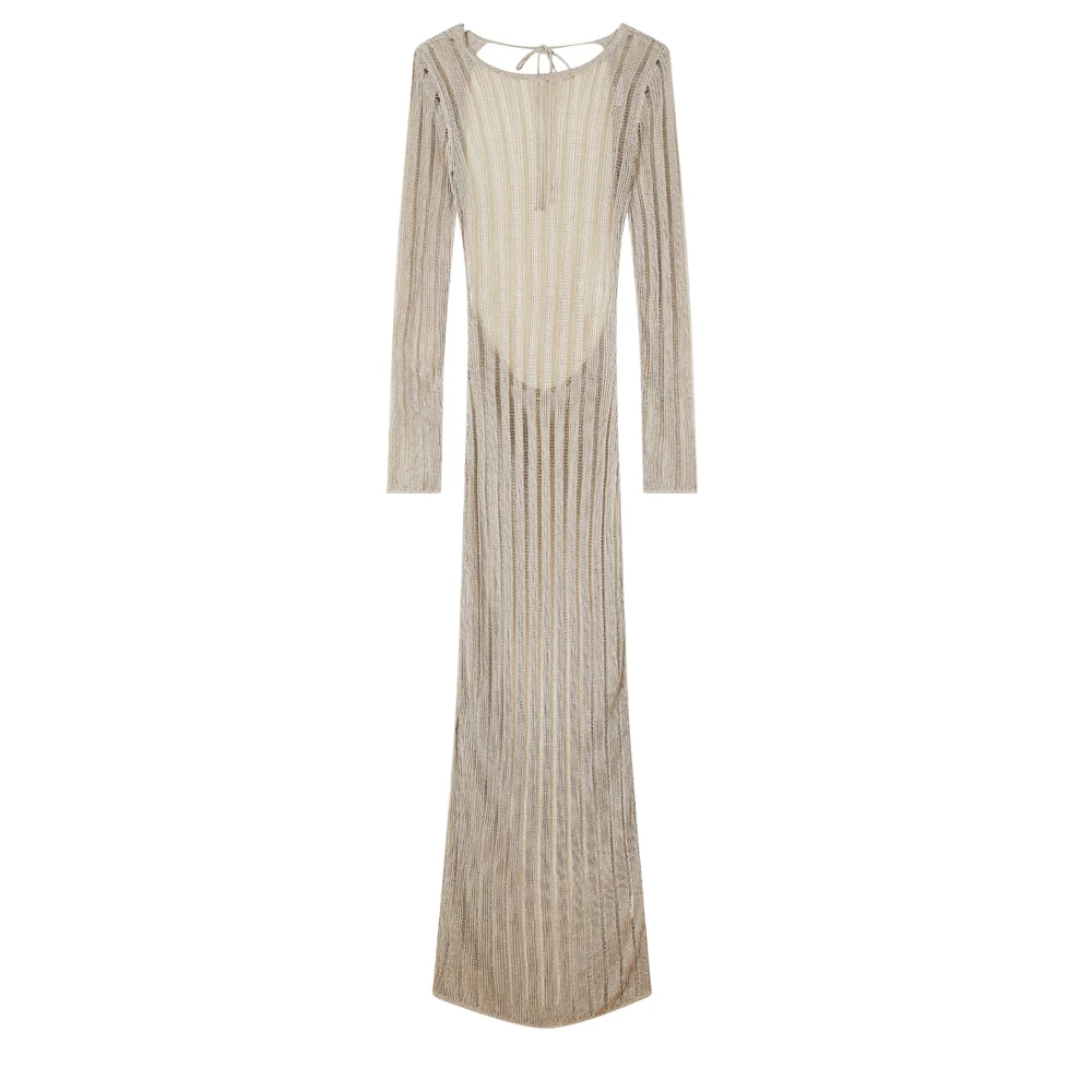 Patrizia Pepe Mujer Beige Vestidos, Talla: M