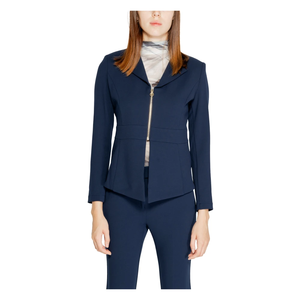 RINASCIMENTO Elegante Herfst Winter Blazer Blue Dames