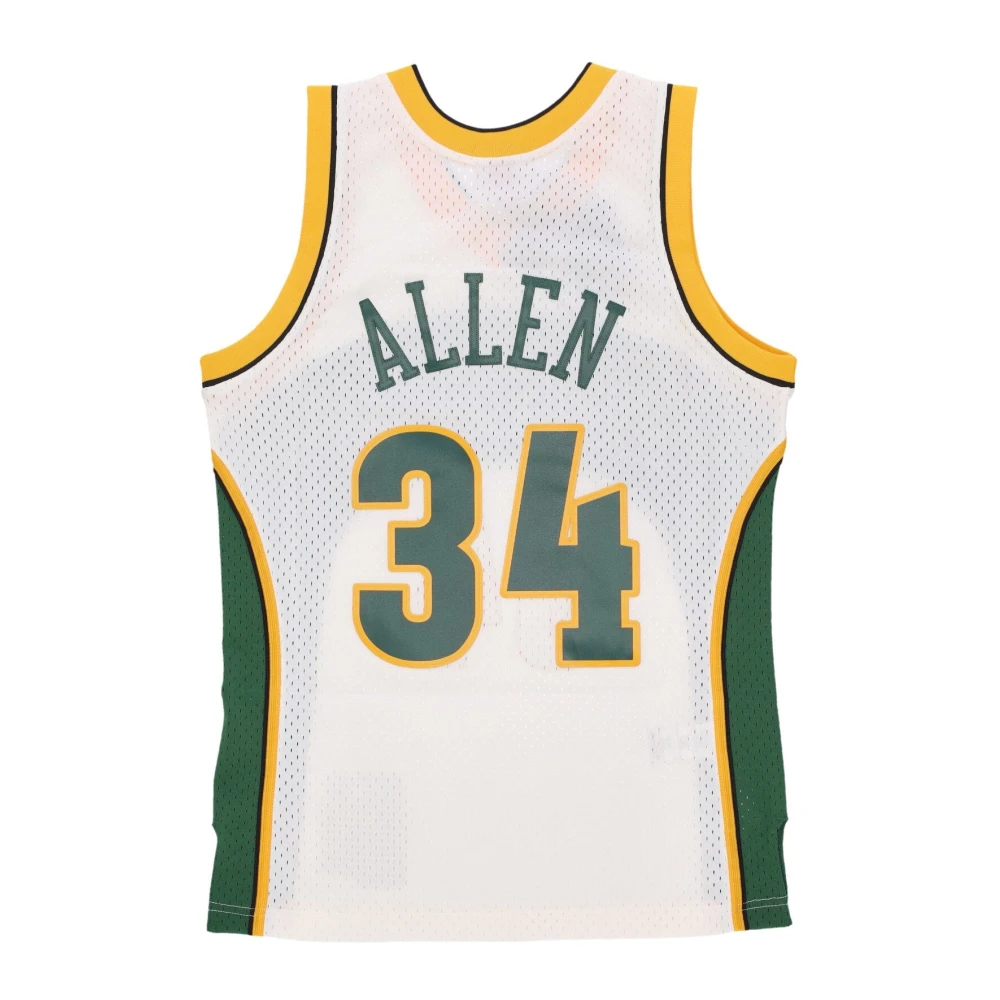 Mitchell & Ness Seattle Supersonics Basketball Tank Top White Heren