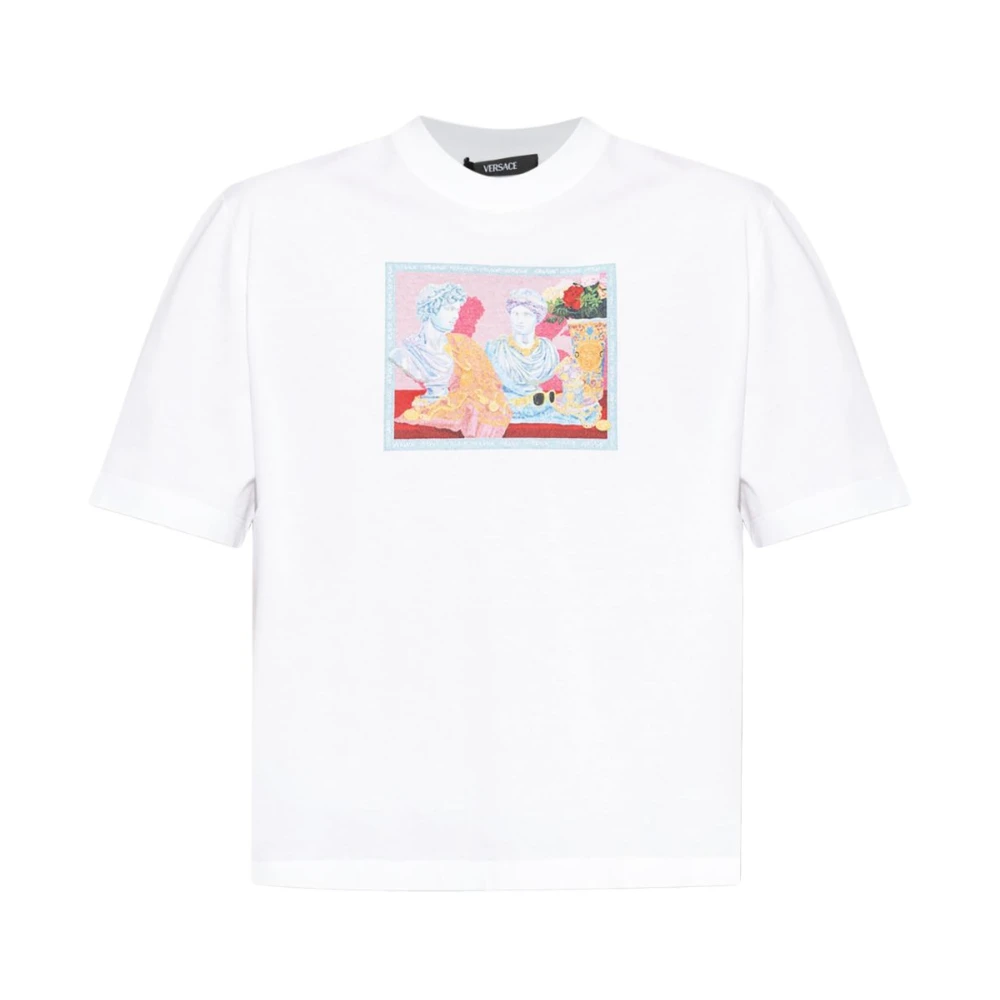 Versace - Tops > T-Shirts - White - Versace - Modalova