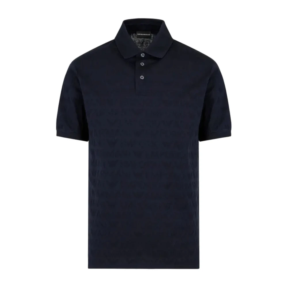 Emporio Armani Herren Blau Oberteile, Xlgröße:
