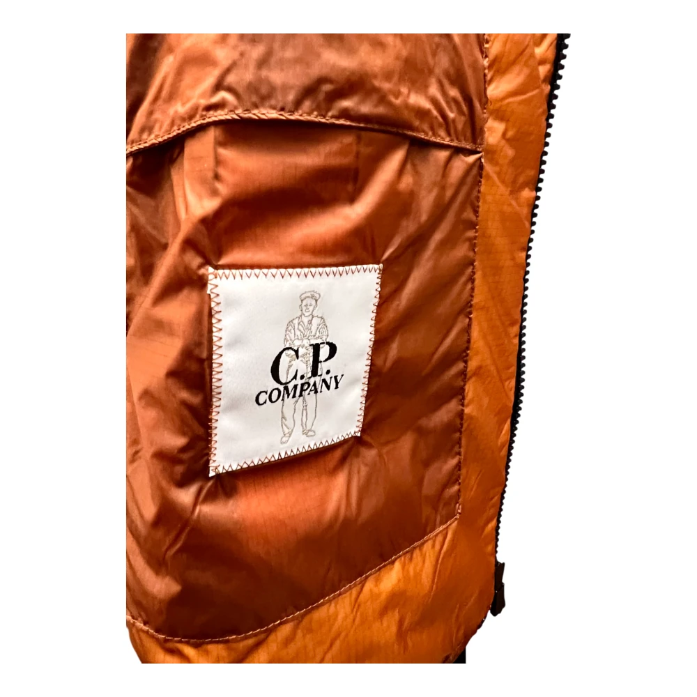 C.P. Company Nada Shell Primaloft Jas Donkeroranje Brown Heren