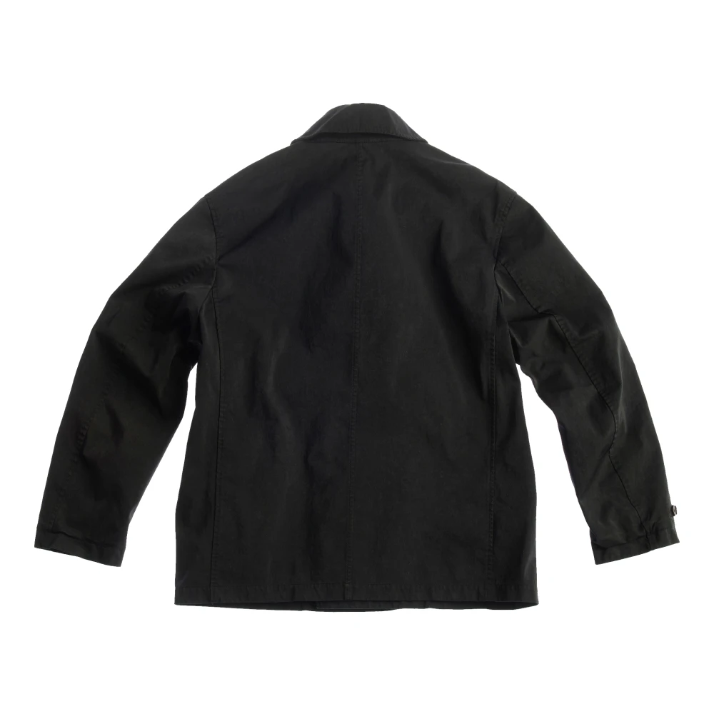 Ten C Klassieke Peacoat in Zwart Black Heren