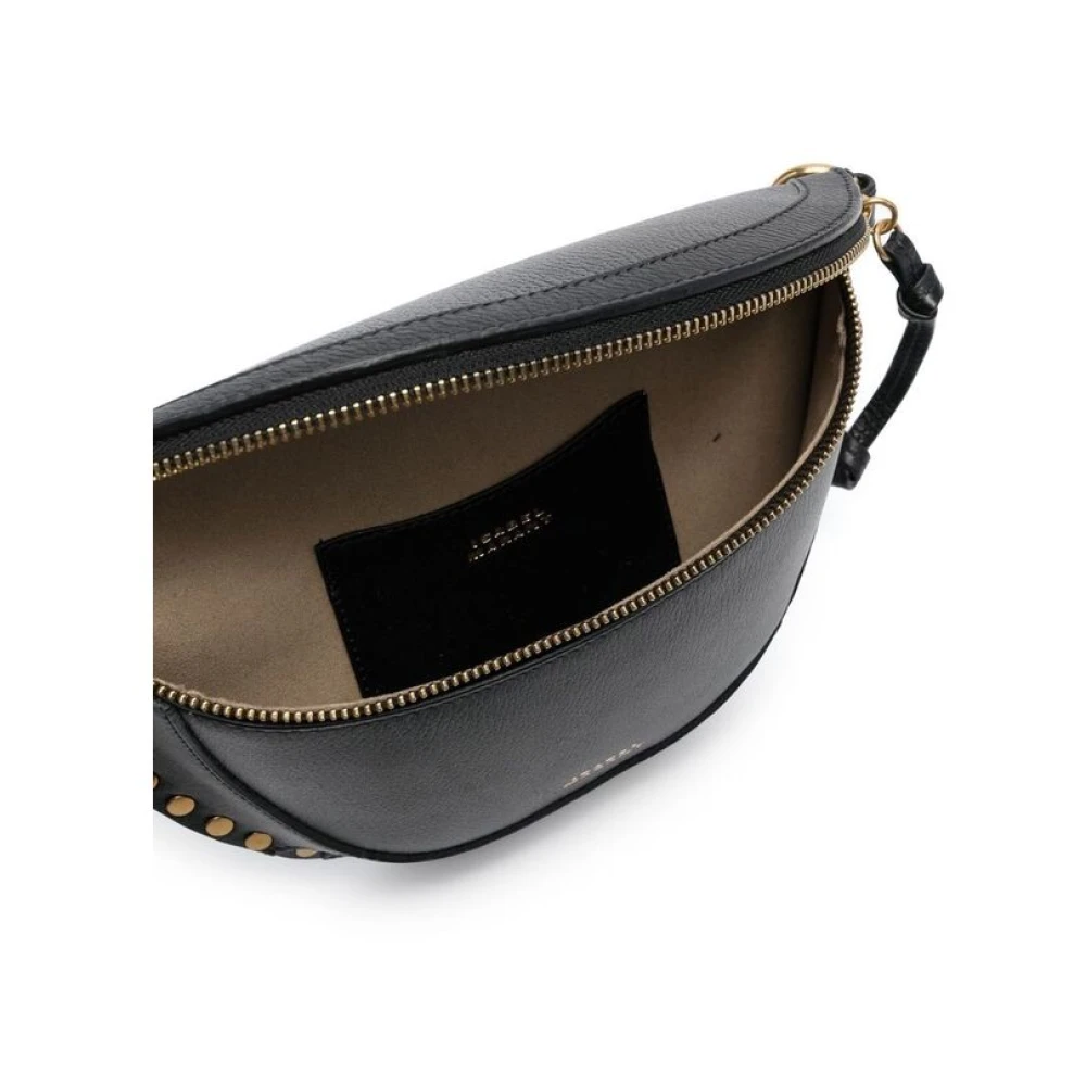 Isabel marant Zwarte Schoudertas van Leer Black Dames