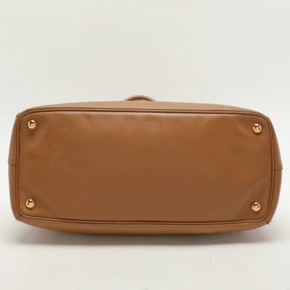 Prada Vintage Pre-owned Fabric prada-bags Brown Dames