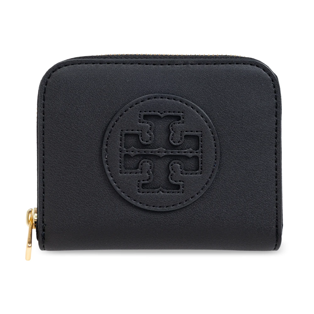 TORY BURCH Leren portemonnee Black Dames