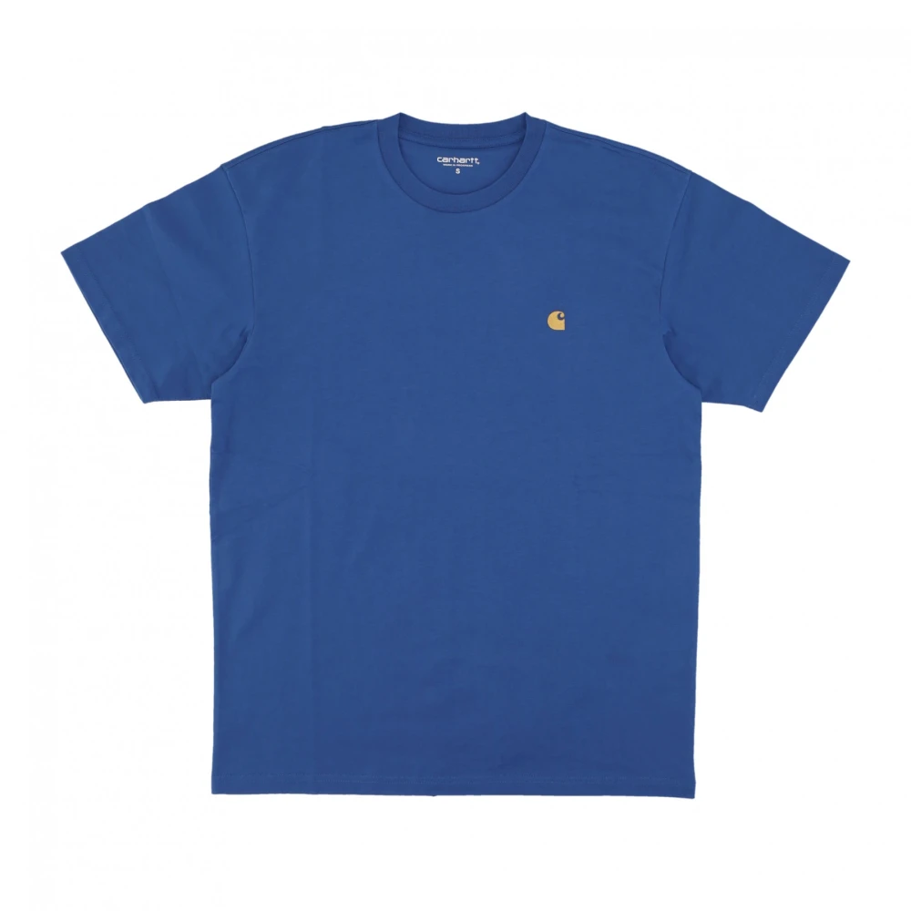 Carhartt WIP Chase T-Shirt Acapulco Gold Streetwear Blue Heren