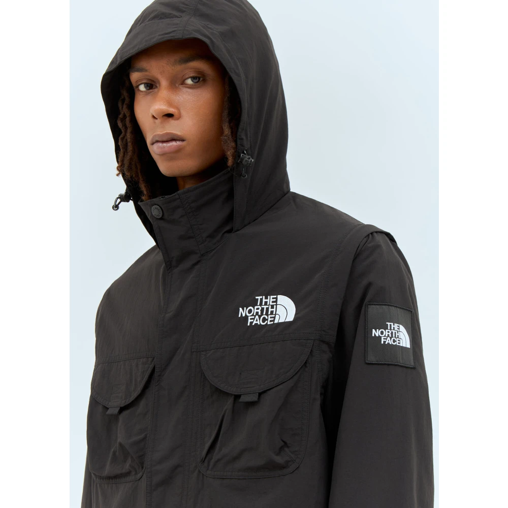 The North Face Afneembare Mouw Cargo Jas Black Heren