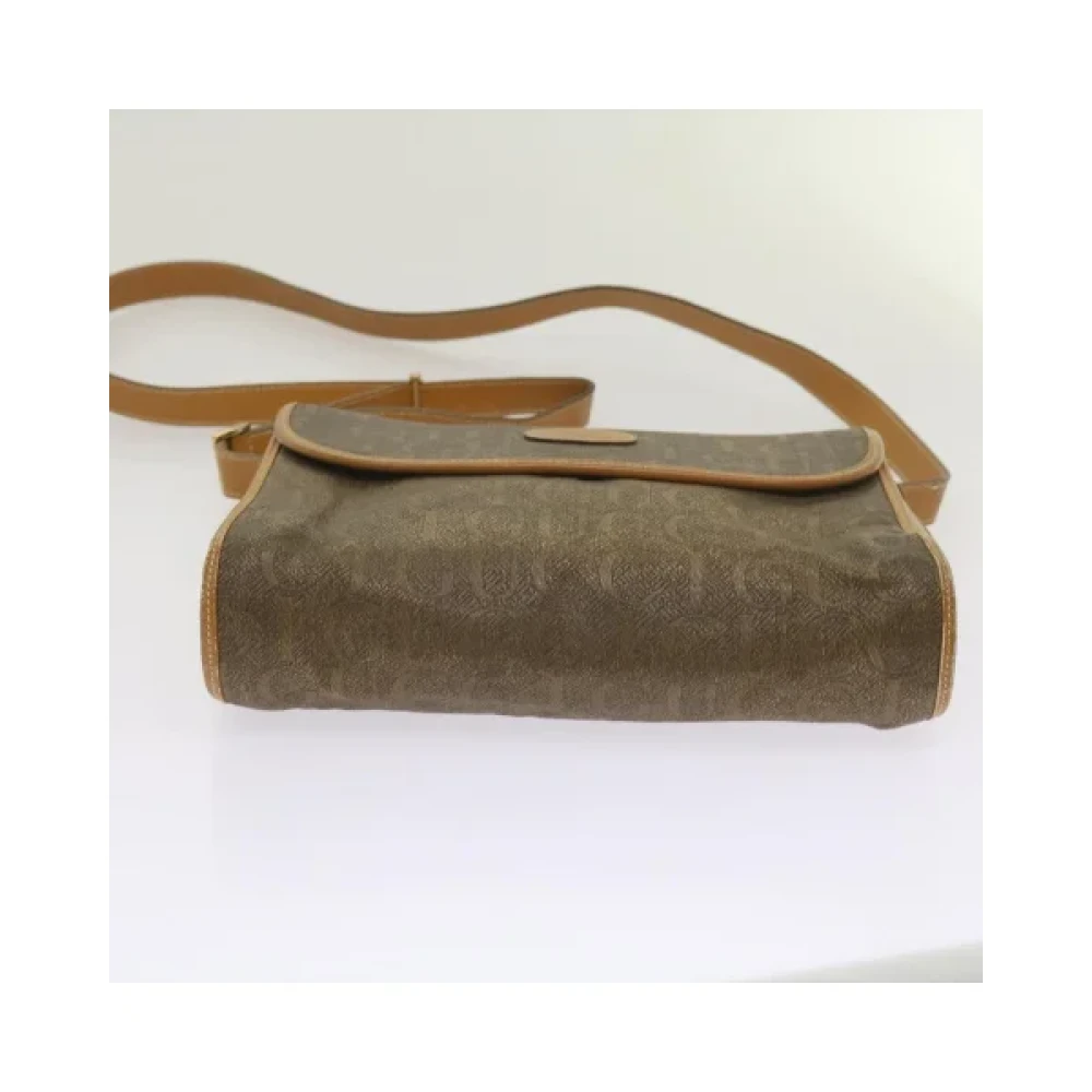 Gucci Vintage Pre-owned Cotton gucci-bags Brown Dames