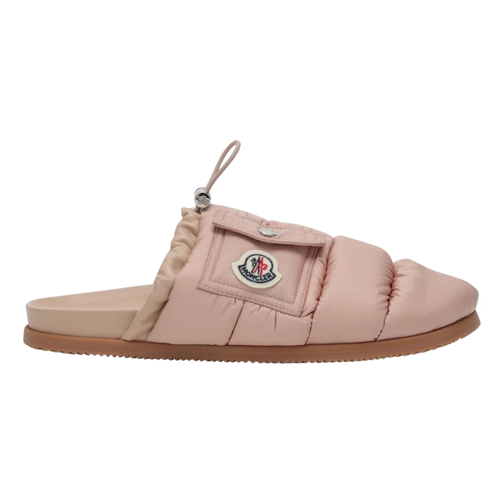 Moncler Women's Pink Mules, 2 Uk, Sandals Mon Pocket Style