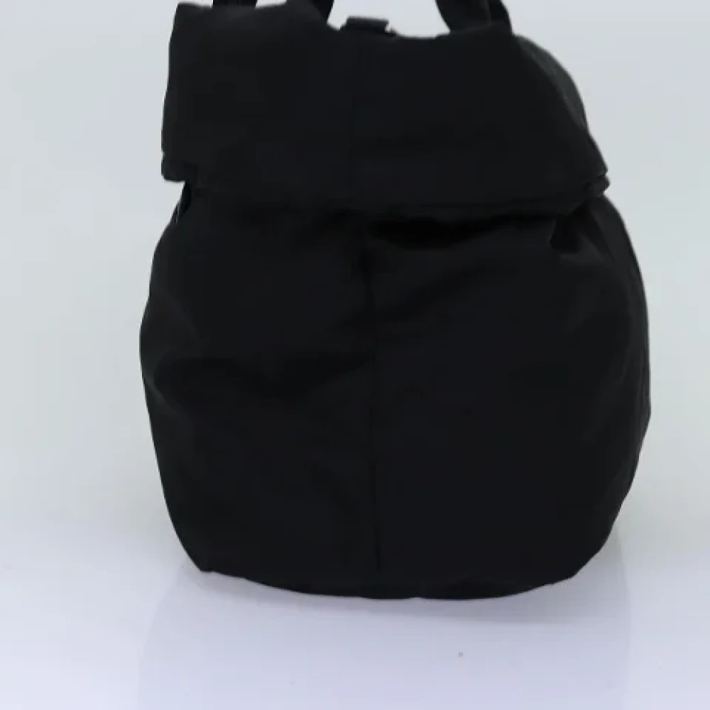 Prada Vintage Pre-owned Nylon prada-bags Black Dames