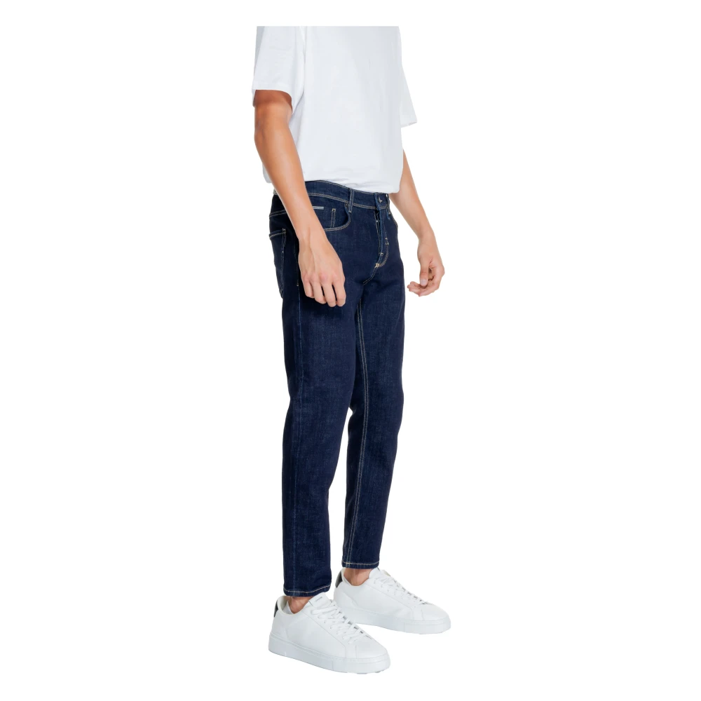 Antony Morato Iconische Argon Enkel Jeans Collectie Blue Heren