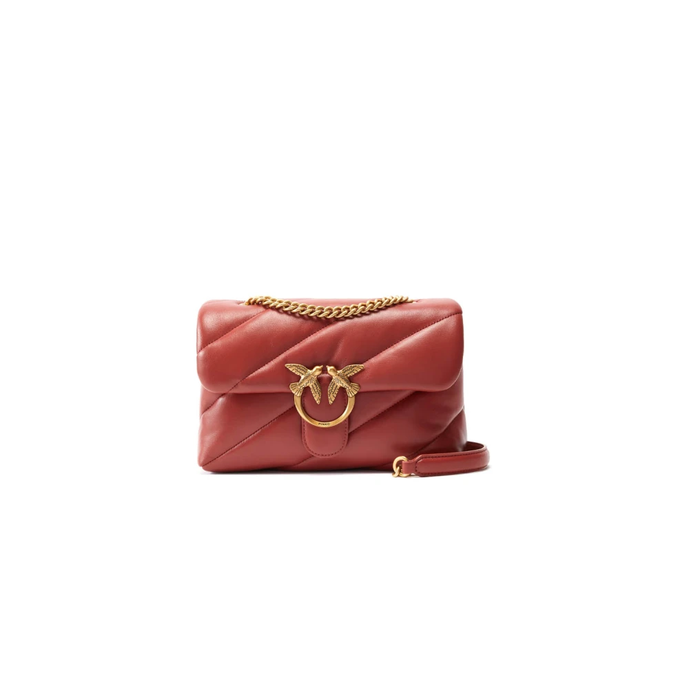 Pinko Love Bag Puff met Diamond Cut Red Dames