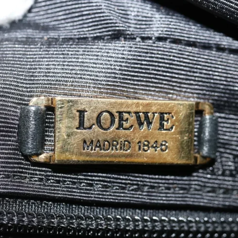 Loewe Pre-owned Leather handbags Yellow Dames