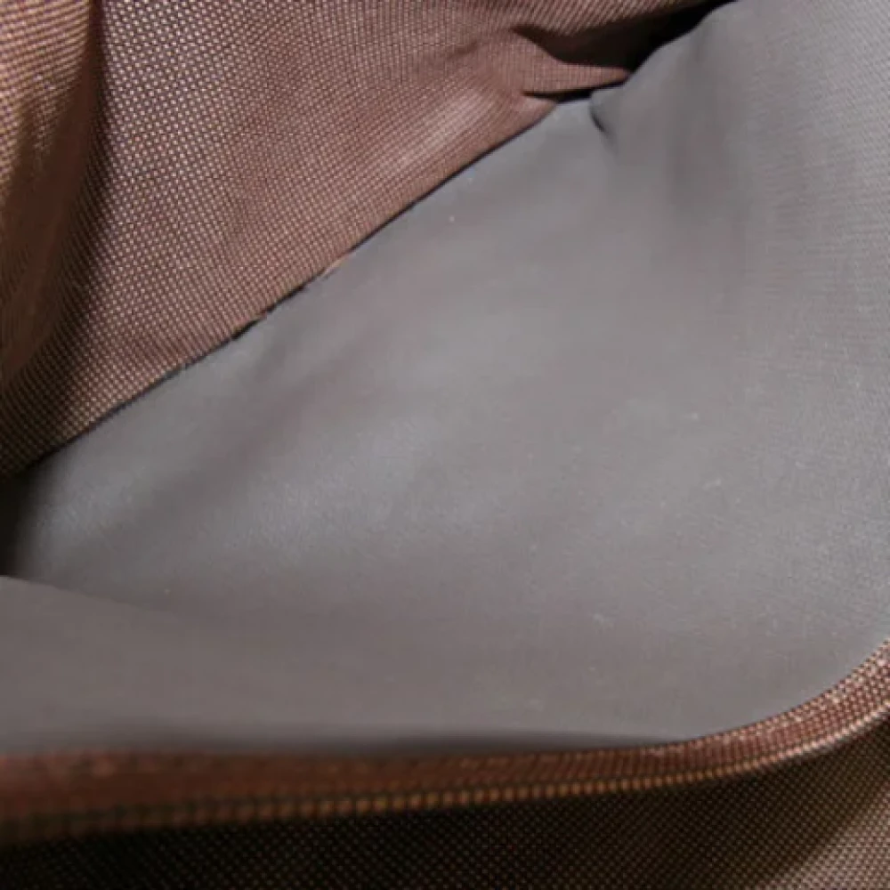 Hermès Vintage Pre-owned Canvas handbags Brown Dames