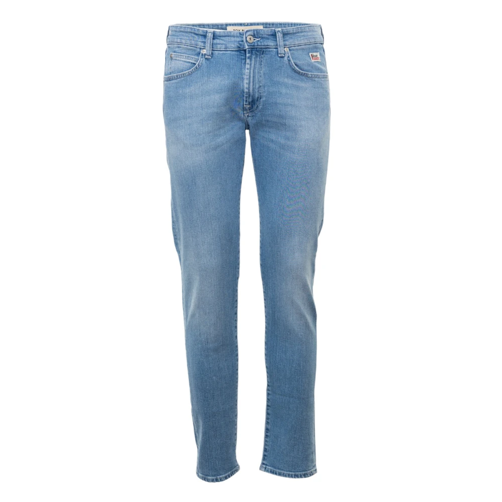 Roy Roger's Lichtgewassen denim jeans met kwast Blue Heren