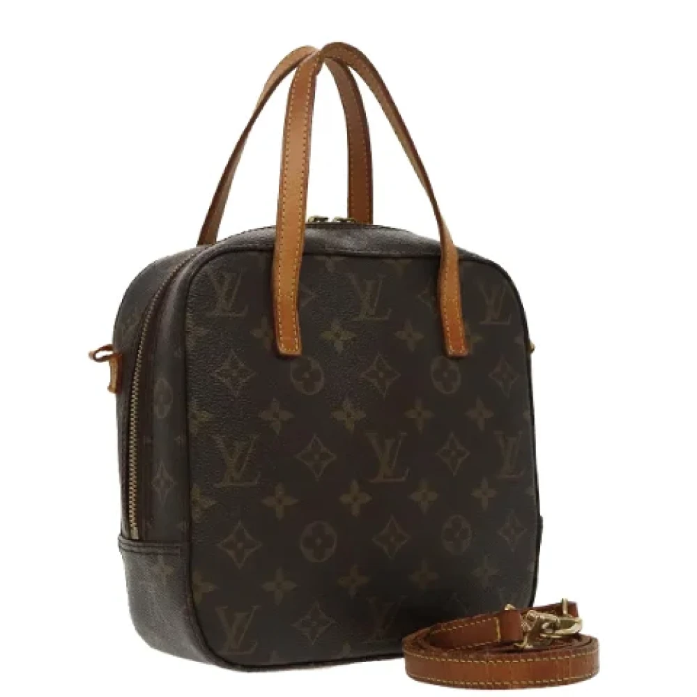 Louis Vuitton Vintage Pre-owned Canvas handbags Brown Dames