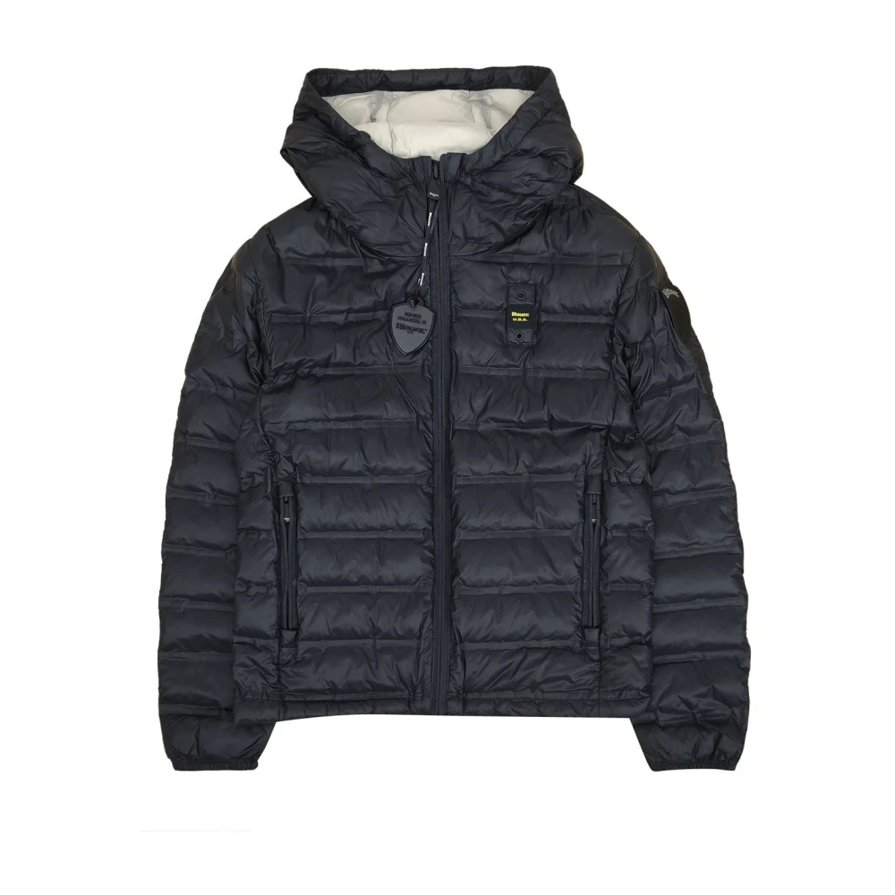 Blauer Boys Black Winter Jackets, 12 Y, Charles Jacket