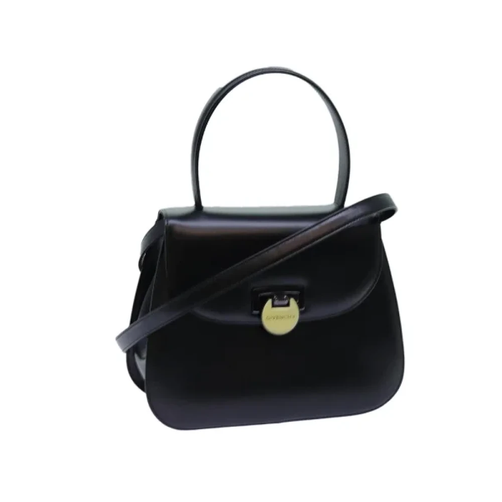 Givenchy Pre-owned Leather handbags Black Dames