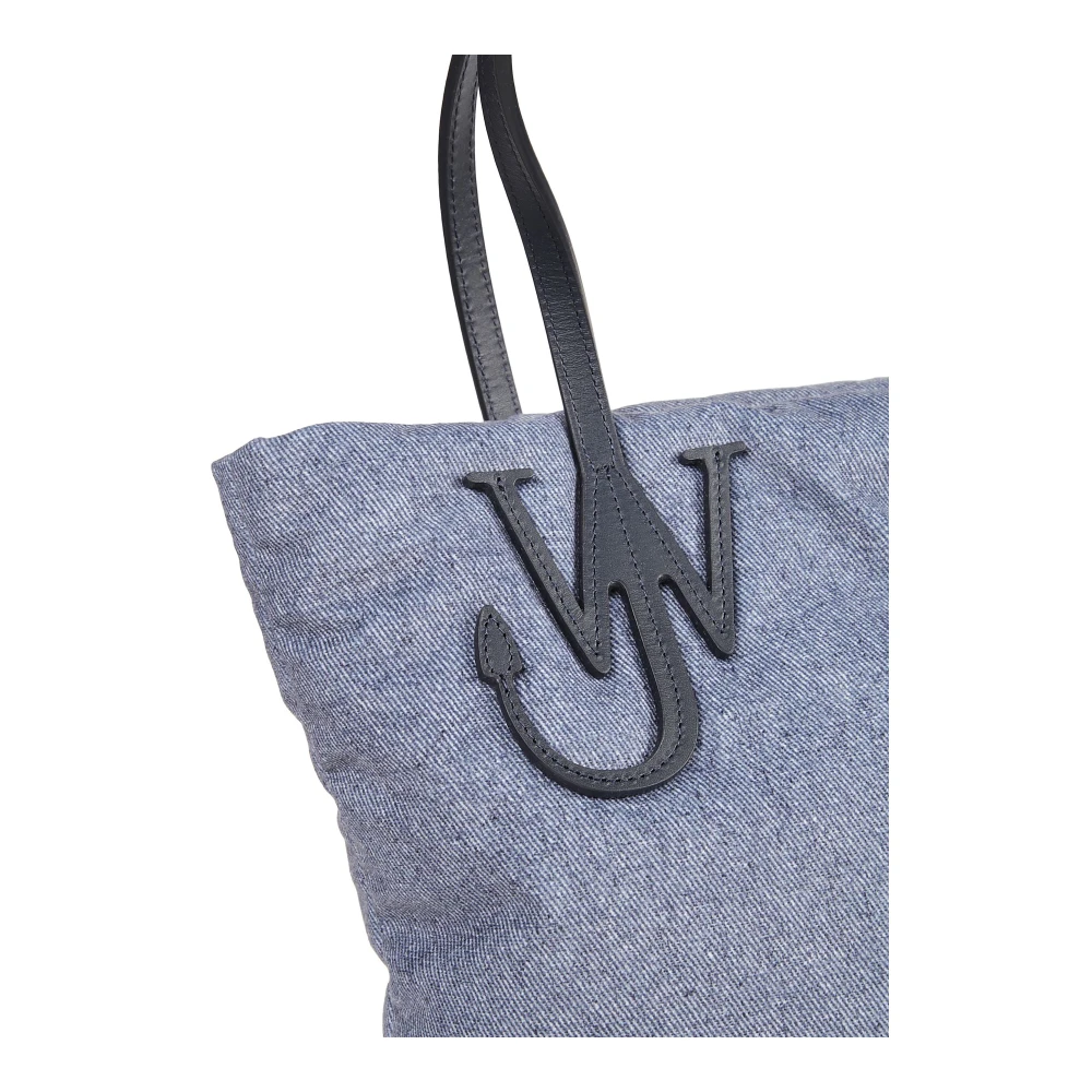 JW Anderson Puffy Anchor Tote Tas Blue Dames