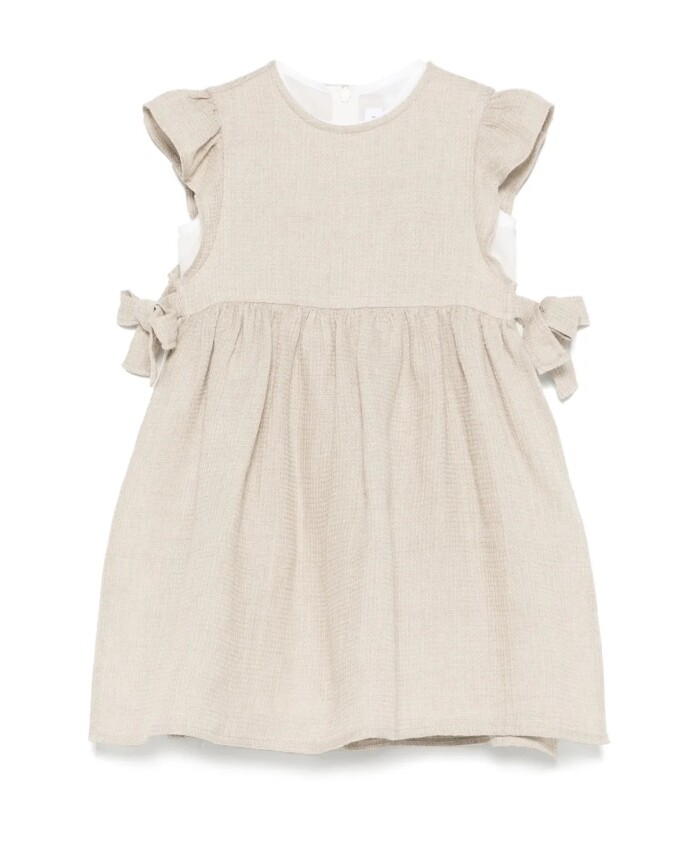 robe-en-lin-et-coton-marron