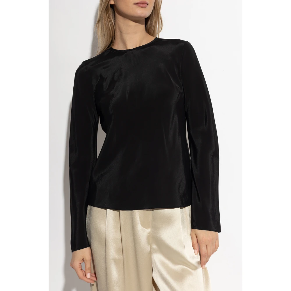 By Malene Birger Top Pricilla By Herenne Birger Black Dames