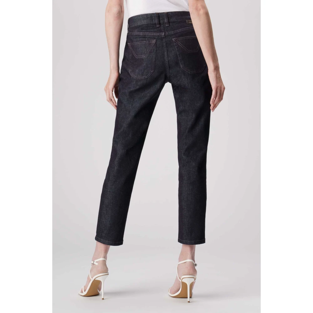 Jeckerson Jacqueline Pantalone 5 zak in denim tri-blend Blue Dames