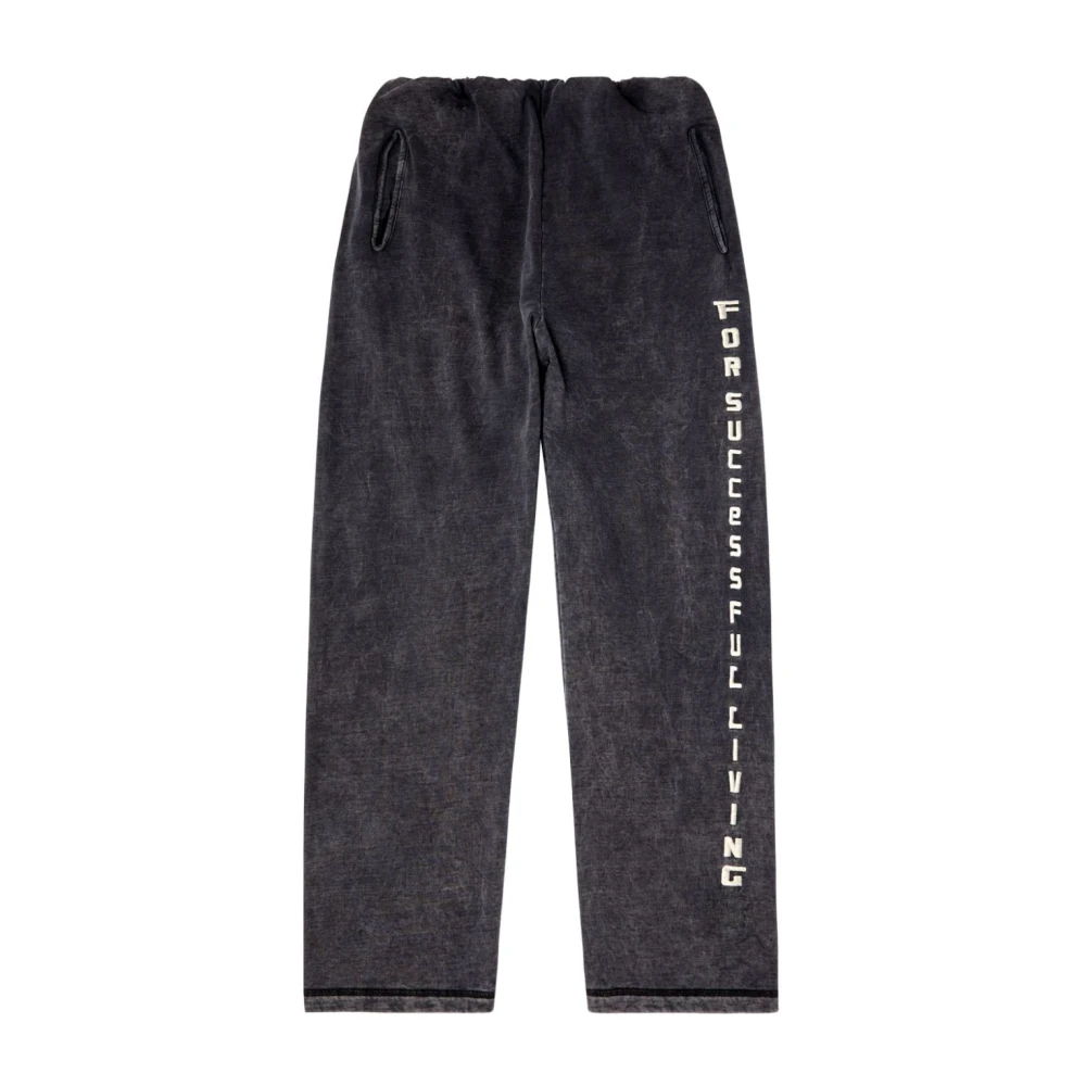 Diesel Zwarte Stijlvolle Broek Black Heren